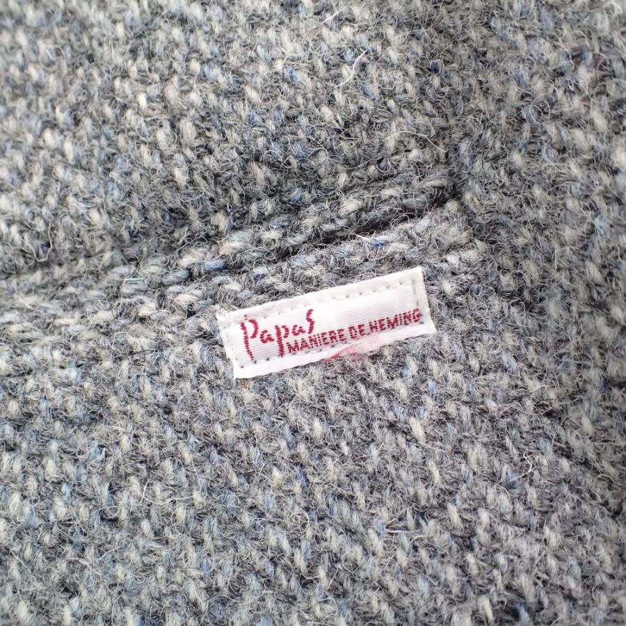美品 Papasパパスｘharris Tweedハリスツイード ツイード クルミボタンベスト パンツ セットアップl グレー メンズ ブランドショップエコスタイル 通販 Yahoo ショッピング