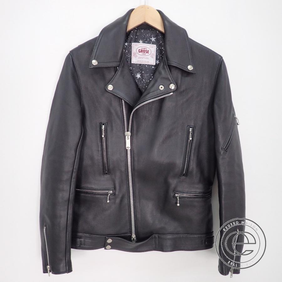 美品 Uniform Experimentユニフォームエクスペリメント James Grose Ue ラムレザー ダブルライダースジャケット 1 メンズ ブランドショップエコスタイル 通販 Yahoo ショッピング
