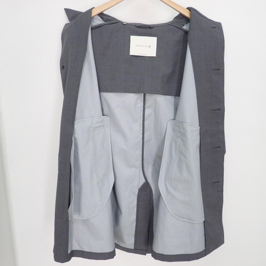 Mackintoshマッキントッシュ ウール フード付 ステンカラーコート44 グレー メンズ ブランドショップエコスタイル 通販 Yahoo ショッピング