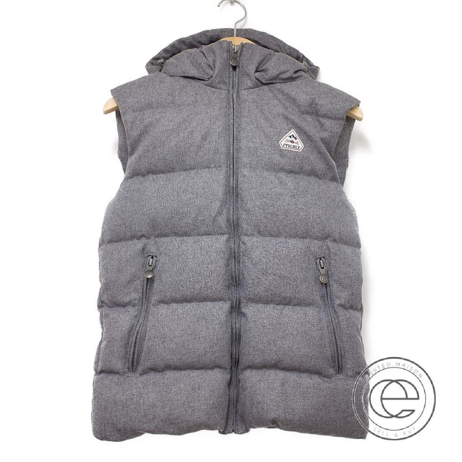 国内正規 Pyrenex ピレネックス Spoutnic Vest Drill Hmi009 スプートニック ダウンベスト グレー メンズ Xs ブランドショップエコスタイル 通販 Yahoo ショッピング