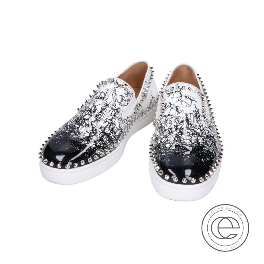 christian louboutin pik boat men's flat