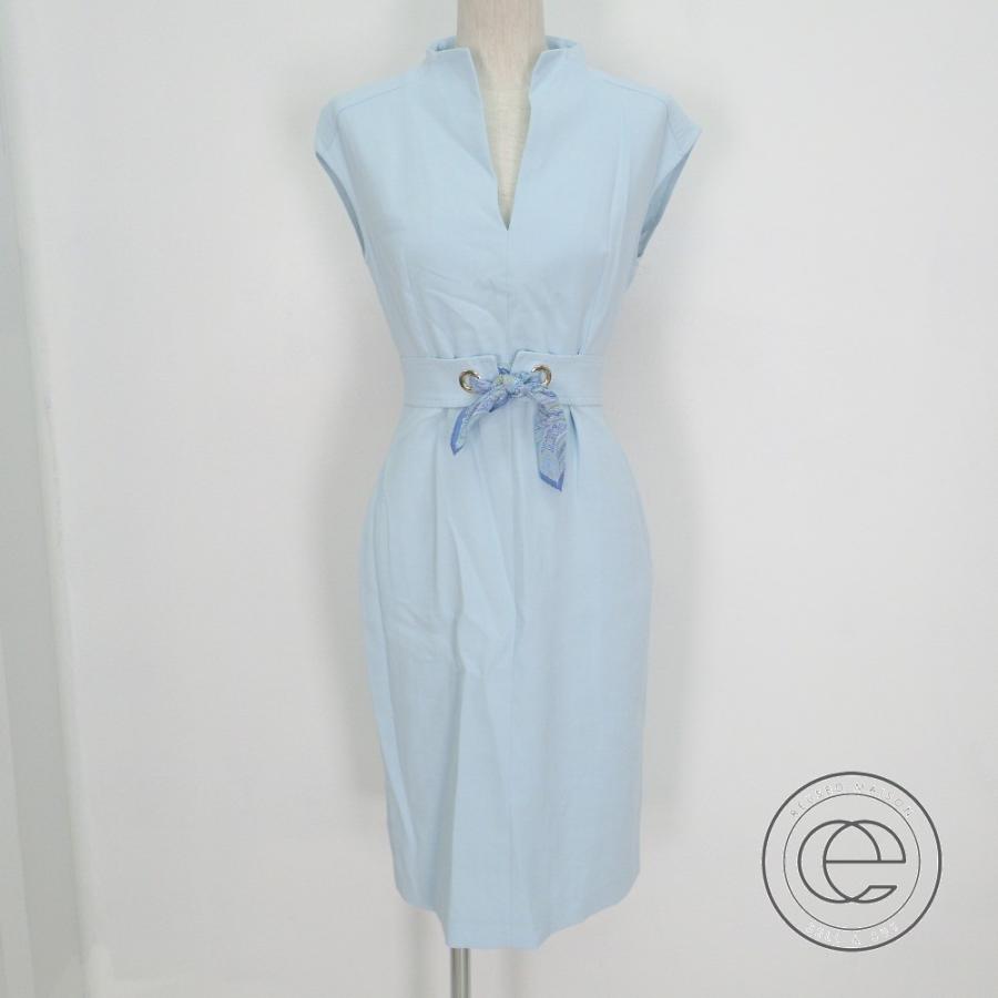美品 国内正規 Max Mara マックスマーラ Delfina Dress タイウエスト キーネックフレンチスリーブドレス ワンピース 36 ブランドショップエコスタイル 通販 Yahoo ショッピング