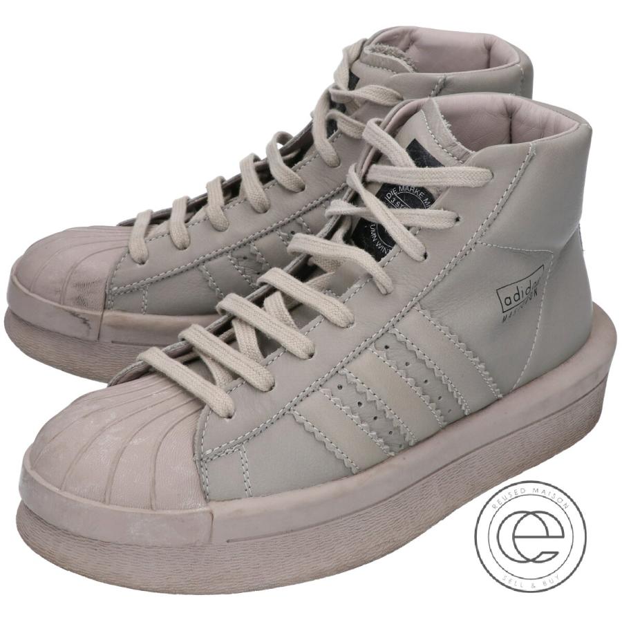 Adidas By Rick Owens アディダス リックオウエンス Ba9765 Mastodon マストドン レザースニーカー 23 5cm グレー レディース ブランドショップエコスタイル 通販 Yahoo ショッピング
