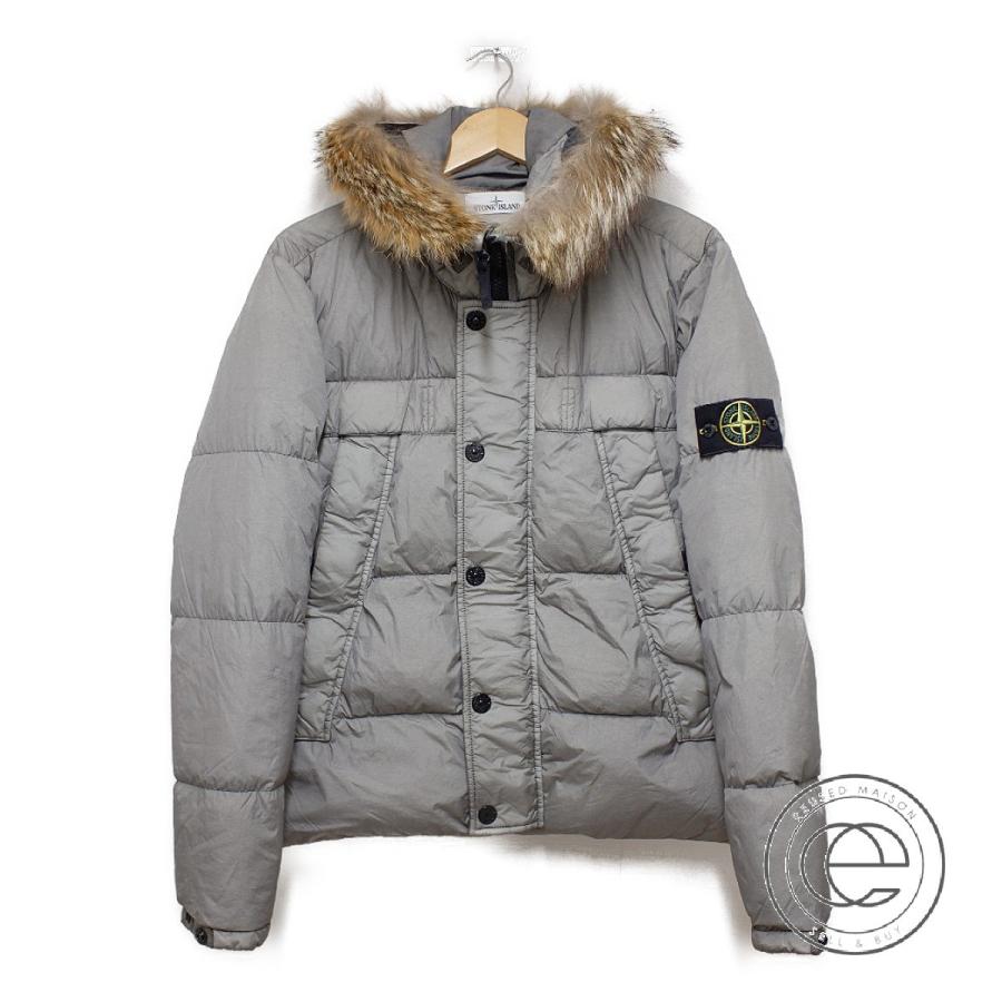 美品 正規 Stone Islandストーンアイランド A Garment Dyed Crinkle Reps Down ファー付フーディダウンジャケットm メンズ ブランドショップエコスタイル 通販 Yahoo ショッピング