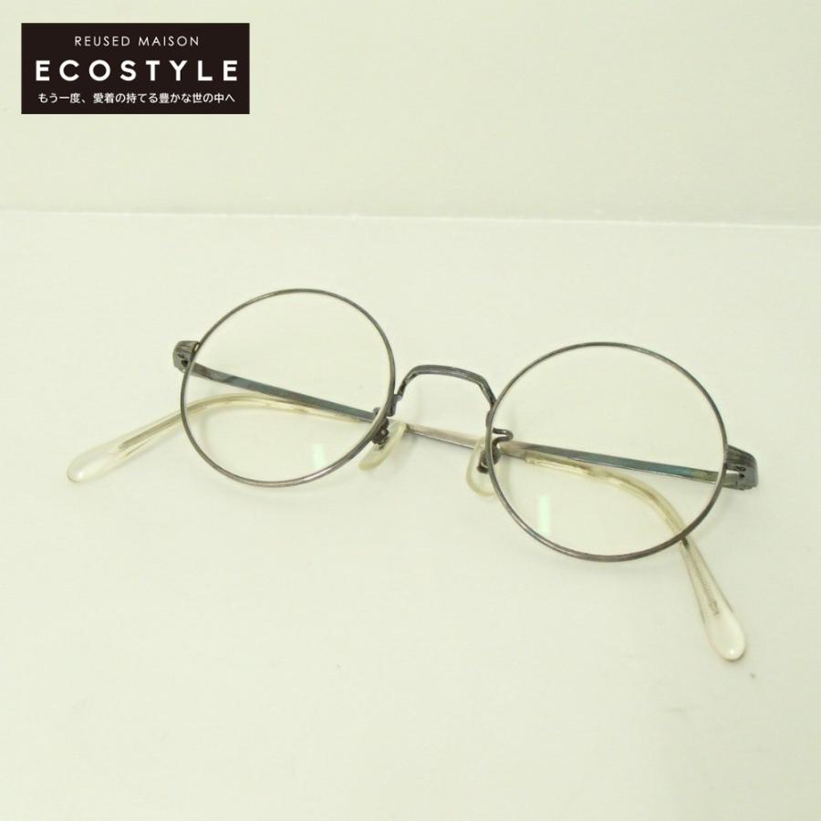 白山眼鏡 2b4 度入りレンズ ラウンド型 メガネフレーム 眼鏡 シルバー ブランドショップエコスタイル 通販 Yahoo ショッピング