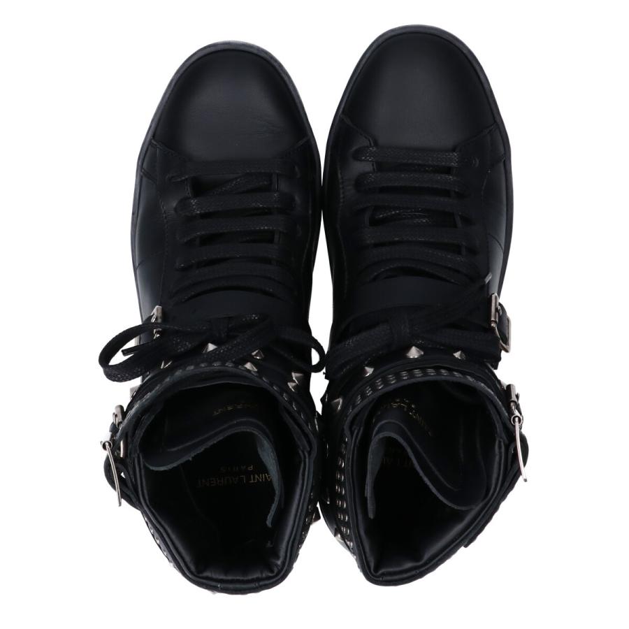 美品 SAINT LAURENT PARIS サンローランパリ 359804 WOLLY スタッズ 
