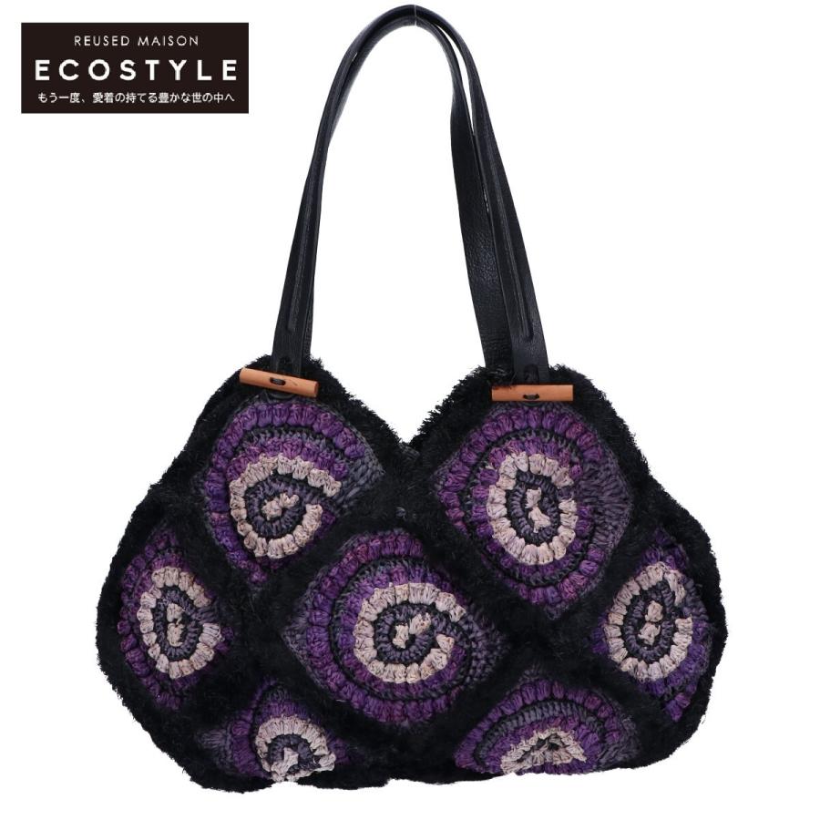 美品 JAMIN PUECH ジャマンピュエッシュ レザーハンドル ラフィア  