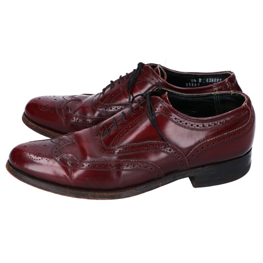 FLORSHEIM フローシャイム 93327 内羽根 レザーウイングチップシューズ