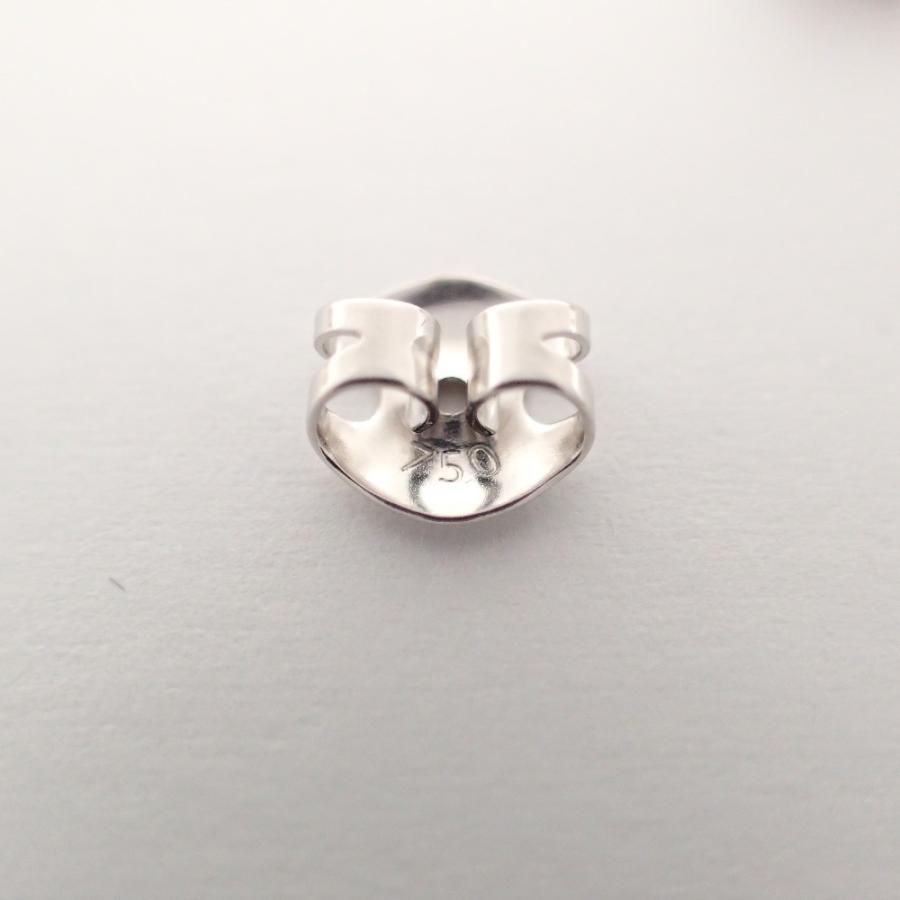 新品同様 TASAKI タサキ E-P700-18KWG 750刻印 7mmあこや真珠 スタッド