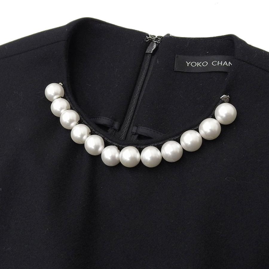 YOKO CHAN ヨーコチャン トップス ノースリーブドレス パール NO 