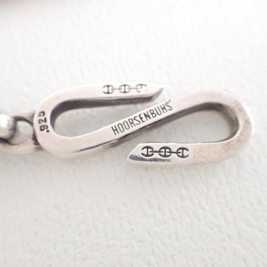 HOORSENBUHS ホーセンブース SV925 ダイヤ ウォレットチェーン 楽天市場】ホーセンブース チェーン メンズ オープンリンク ウォレット