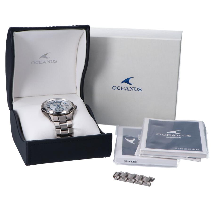 カシオOCW-S2000PW-7AJFオシアナスマンタ チタン白蝶貝ソーラー電波 CASIO（カシオ） OCEANUS Manta オシアナス マンタ OCW-S2000PW-7AJF