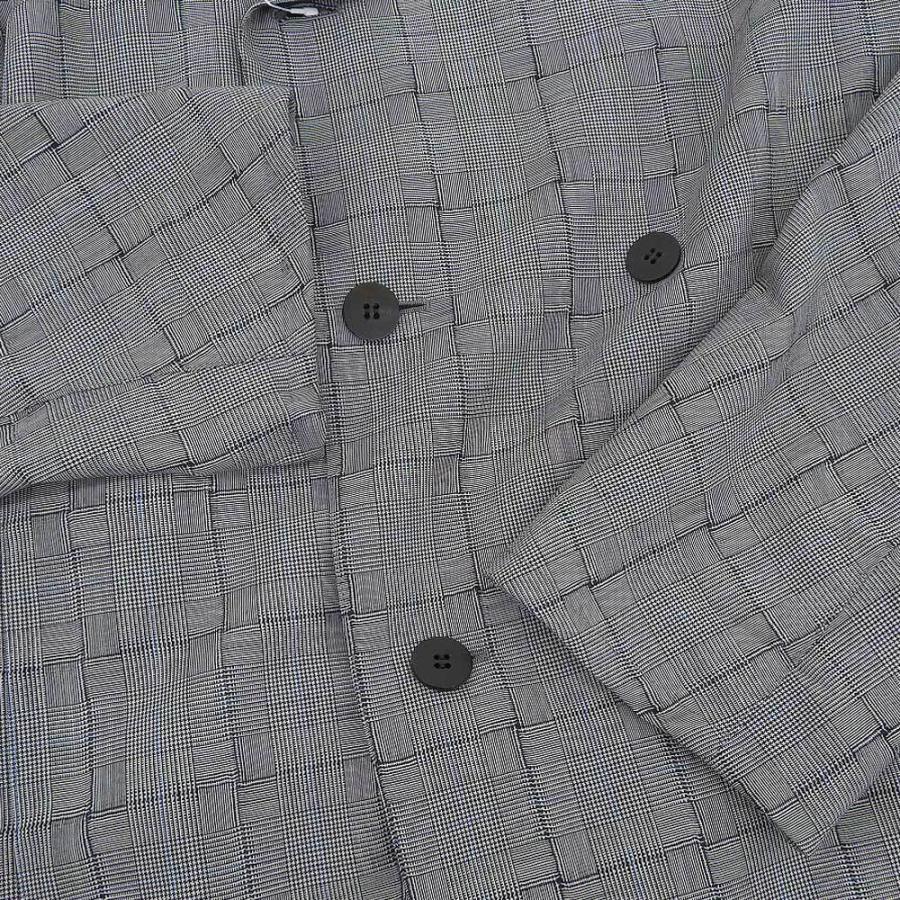 未使用 OVERCOAT オーバーコート グレンチェック ラグランスリーブ