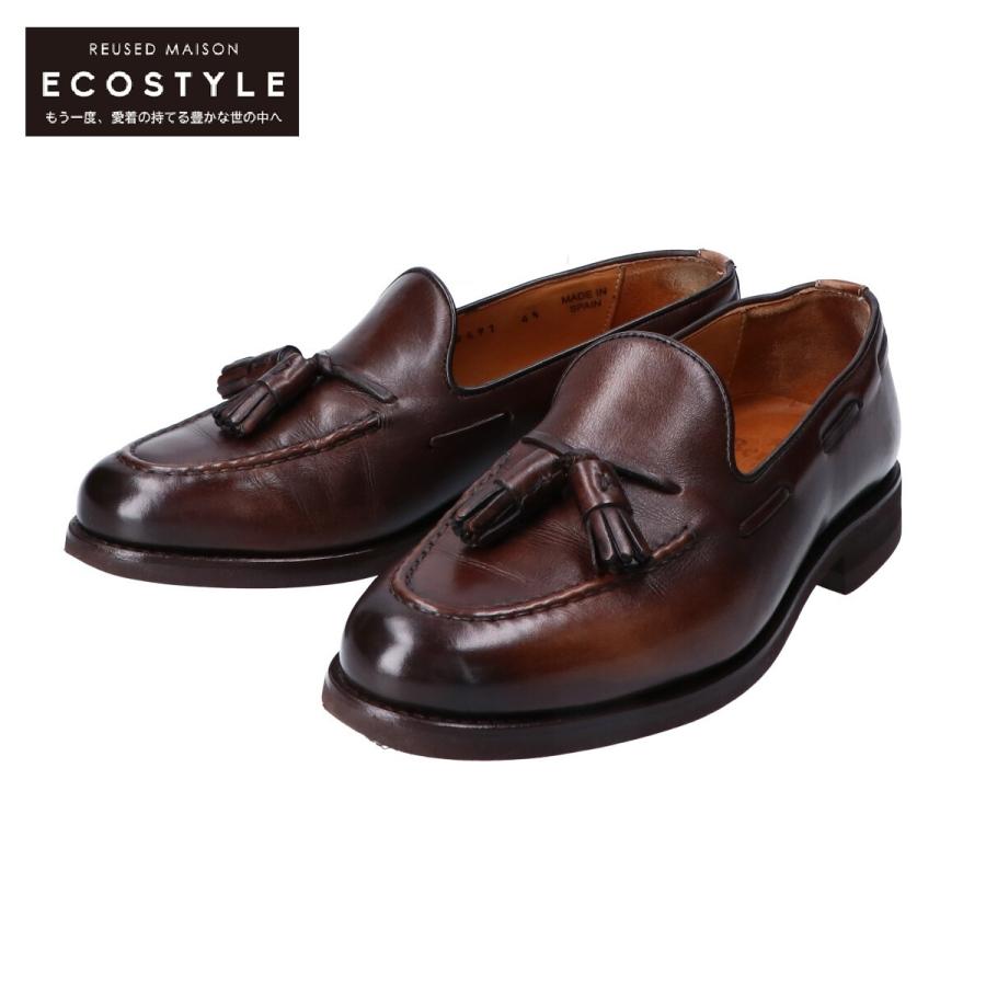 BERWICK バーウィック 8491 レザー タッセルローファー/ シューズ 4 1