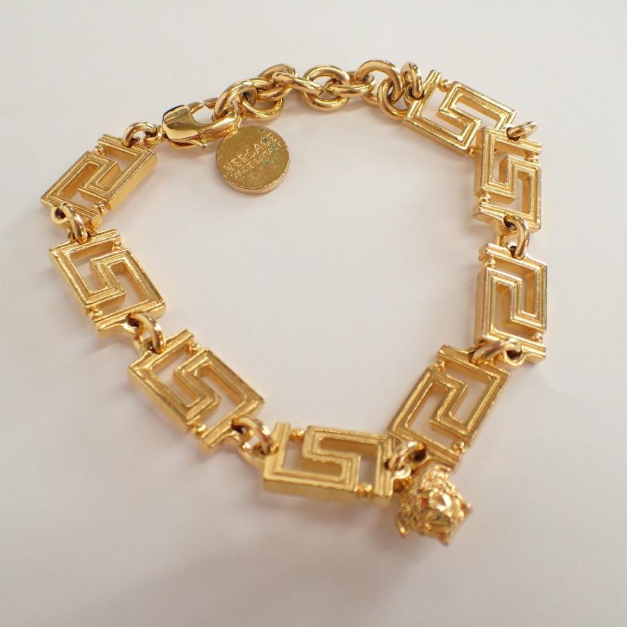 VERSACE ヴェルサーチ グレカマニア ブレスレット ゴールド