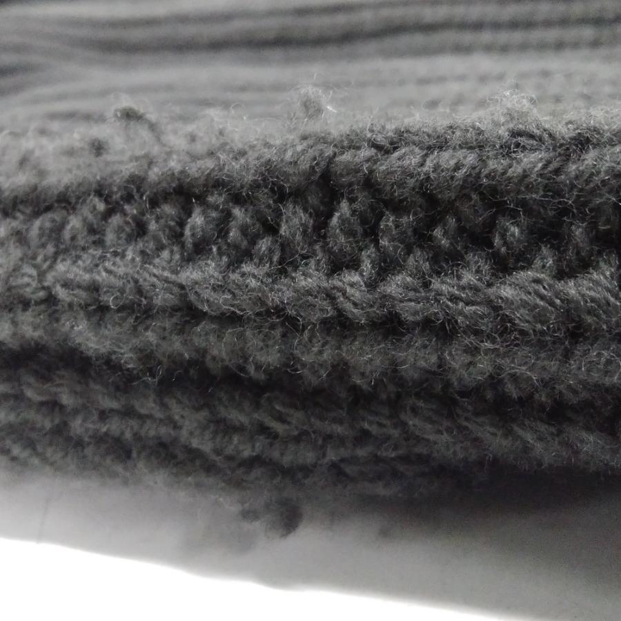 ZANONE ザノーネ 5ゲージフィッシャーマンリブショールカラーニット