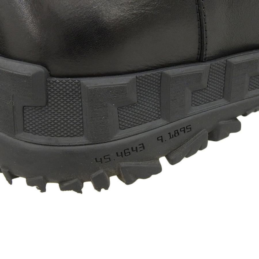 ヴェルサーチ Versace グレカソール サイドゴア ブーツ メンズ