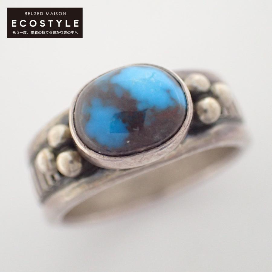 Steve Arviso スティーブアルビソ STERLING刻印 ビズビー ターコイズ