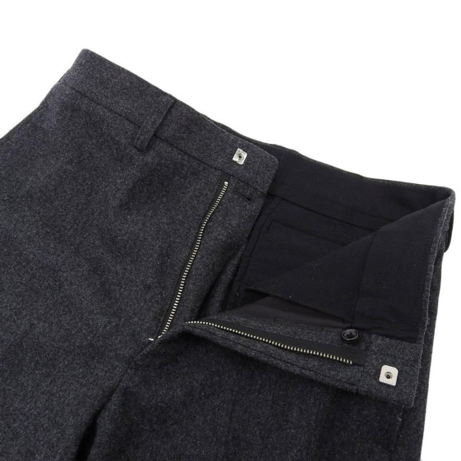 ANATOMICA アナトミカ ウールフランネル トリムフィットパンツ メンズ 