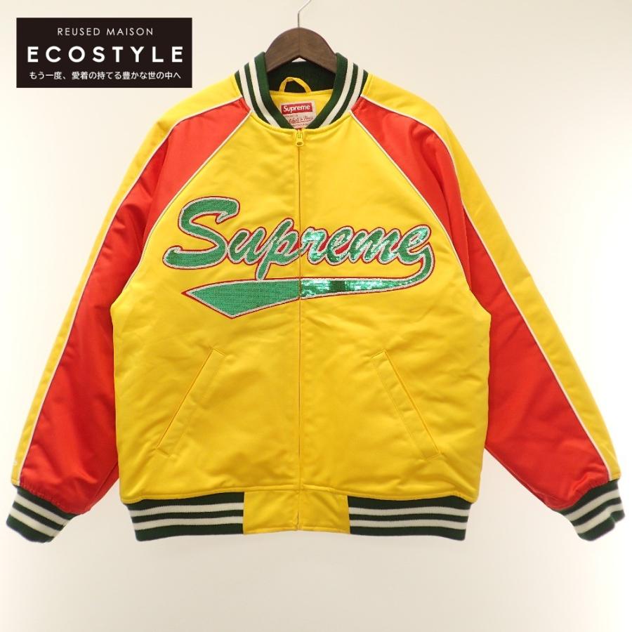 Supreme 2021 ジャケットMichell&Ness Supreme 美品/国内正規/21年製 シュプリーム xMitchell ＆ NessR