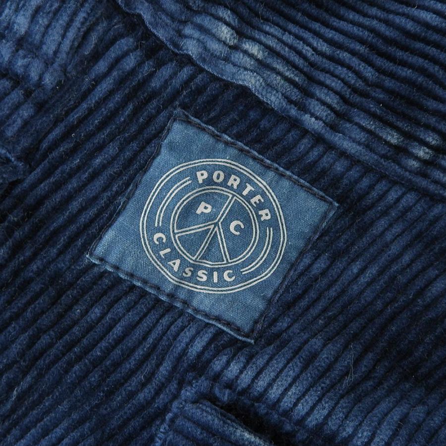Porter Classic ポータークラシック インディゴ染 コーデュロイワイド 