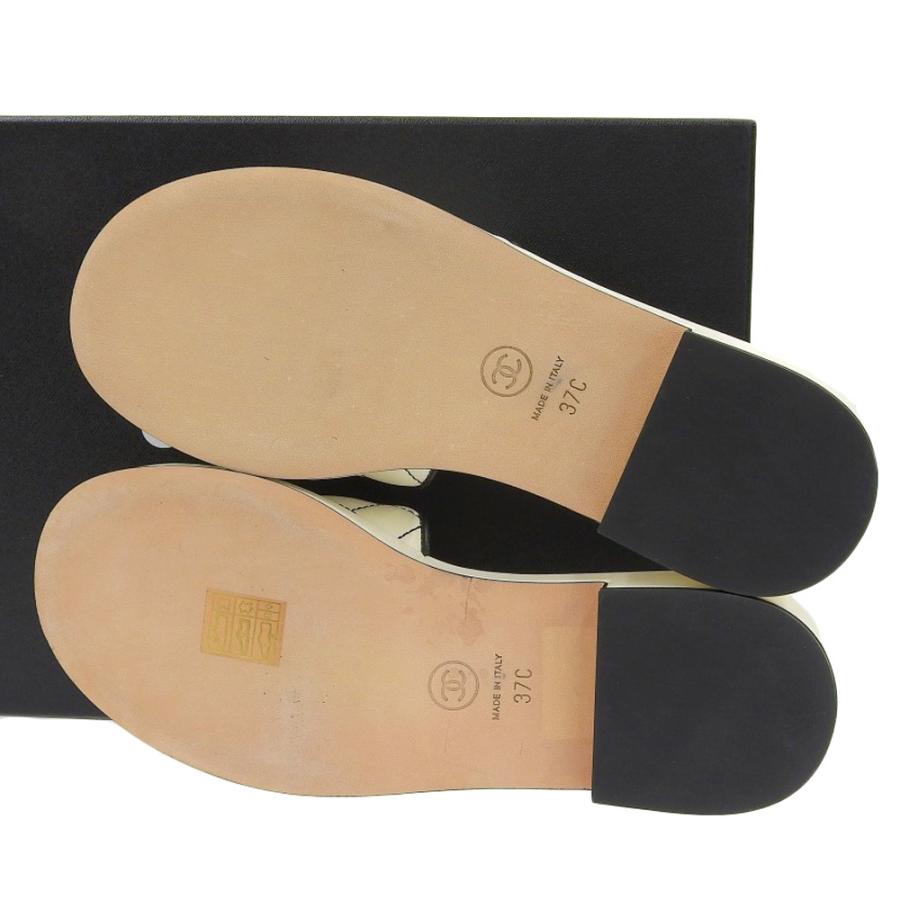 CHANEL（シャネル） 未使用 ココマーク キルティング レザー サンダル
