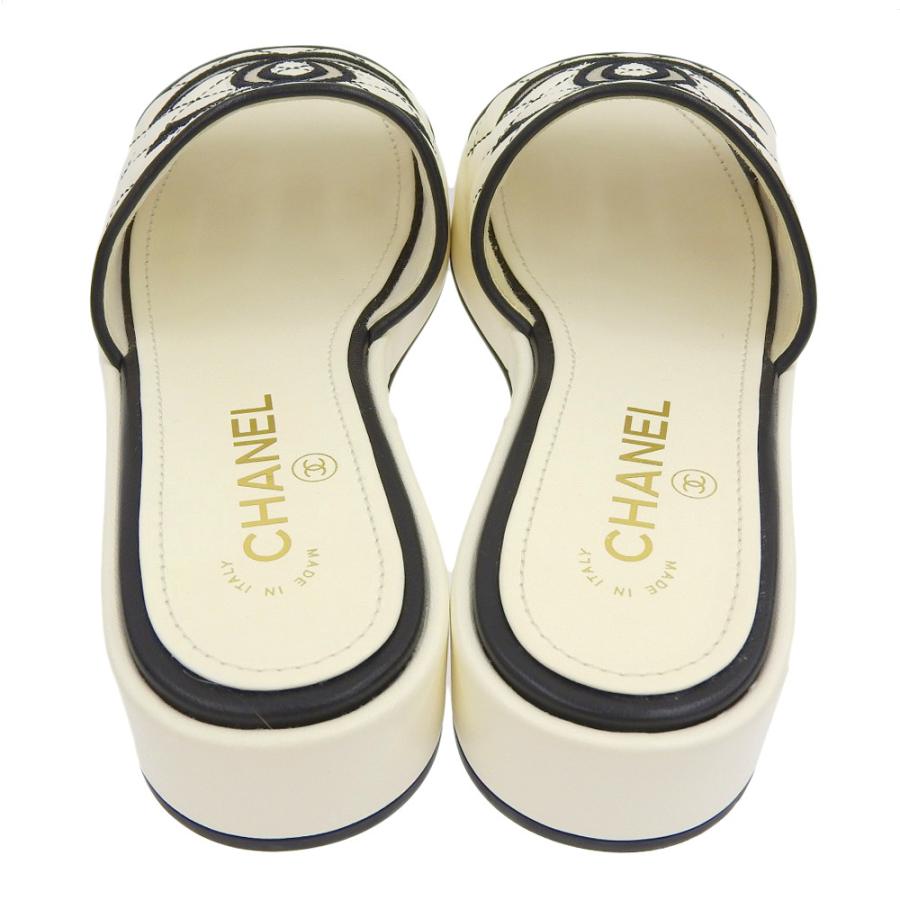 CHANEL（シャネル） 未使用 ココマーク キルティング レザー サンダル
