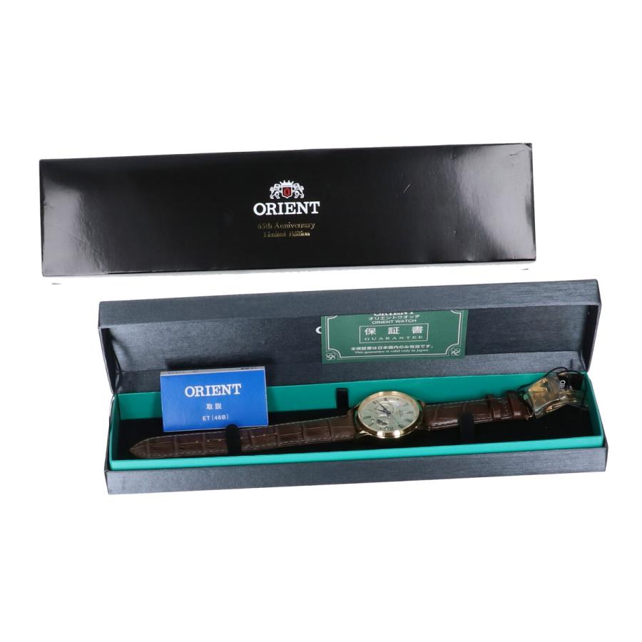 【超希少・ほぼ未使用品】ORIENT65周年世界限定モデル WV0361ET ORIENT（オリエント） 新品同様 WV0361ET ワールドステージ