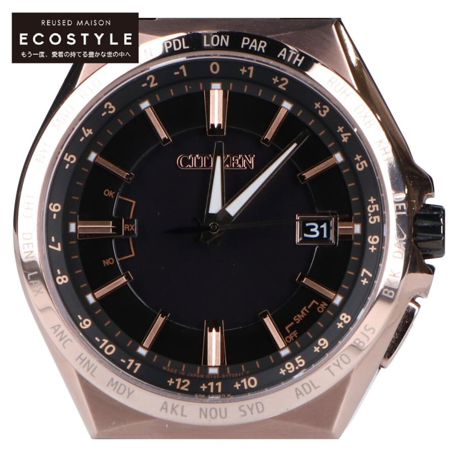 美品 シチズン アテッサ CB0217-04E 電波ソーラー チタン 腕時計 CITIZEN（シチズン） /世界限定1,300本 ACT Line CB0217-04E Cal.H145