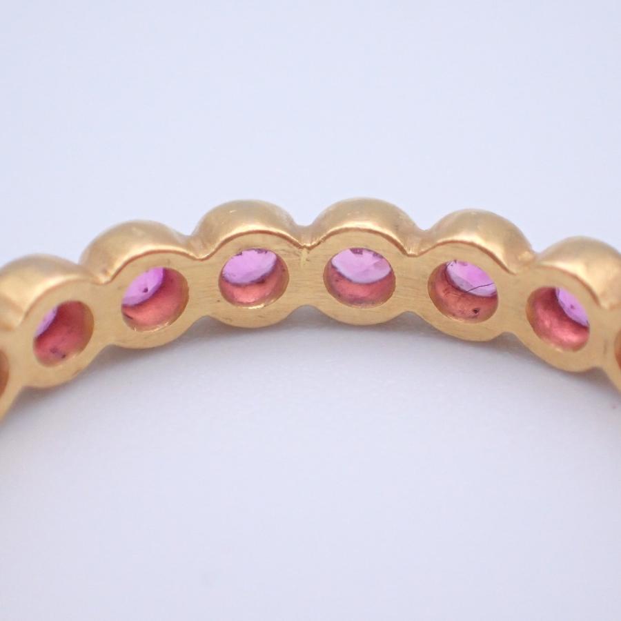 マリーエレーヌドゥタイヤックピンクサファイアボリウッドリング