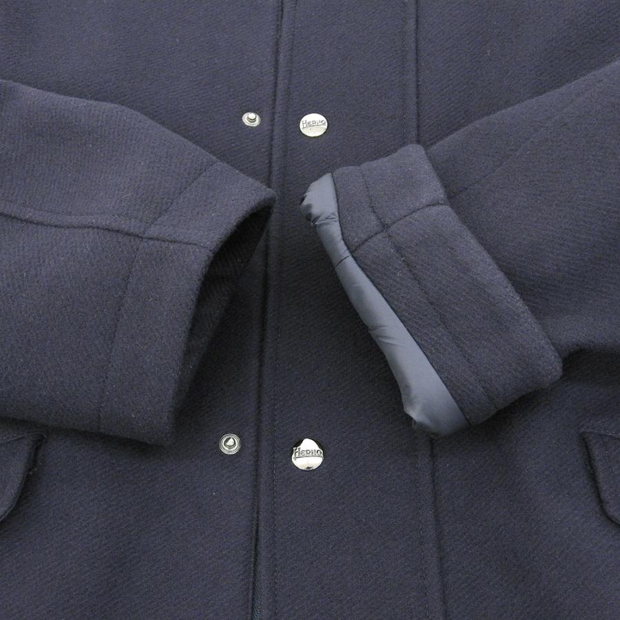 HERNO（ヘルノ） /21年製 PA0089U ジップアップ フーデッド コート 52