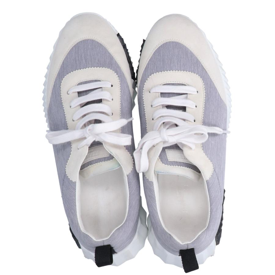 HERMES エルメス バウンシング ファブリック/スエード スニーカー