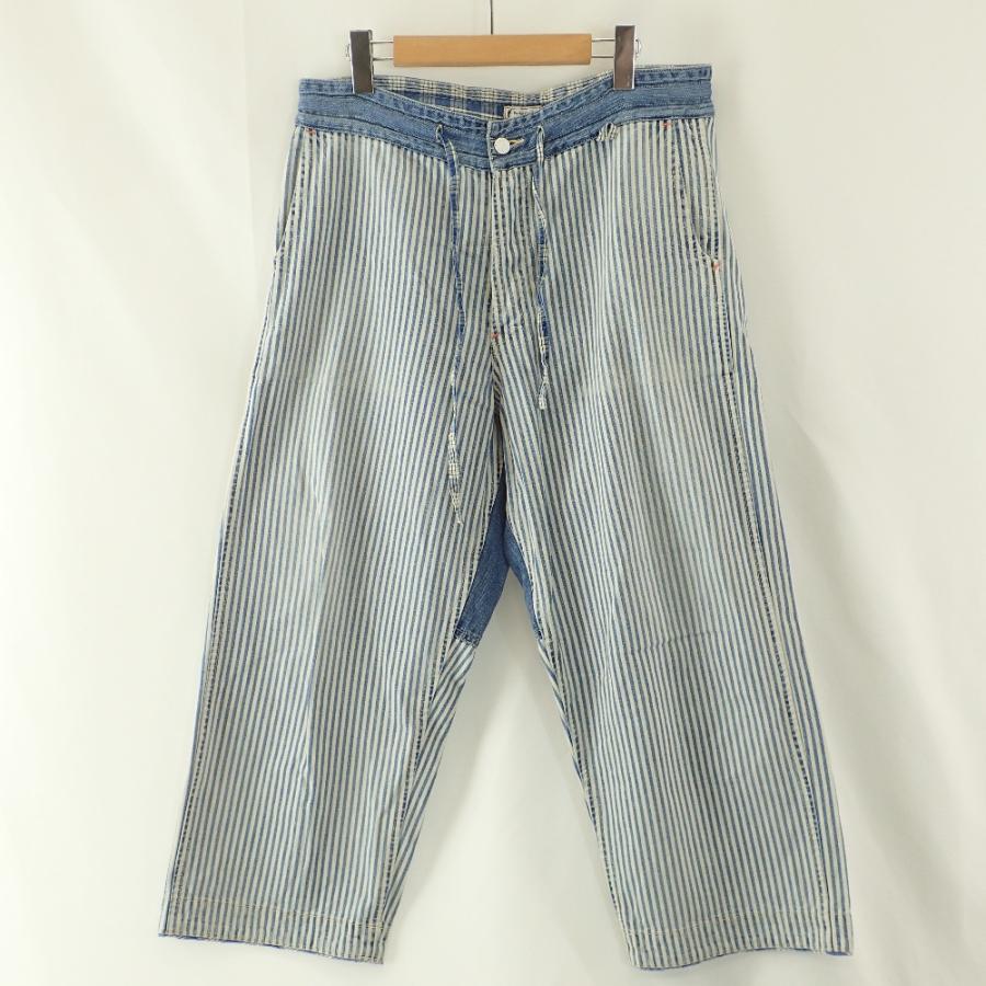 PORTER CLASSIC（ポータークラシック） 美品/ ヒッコリー ワイドデニム