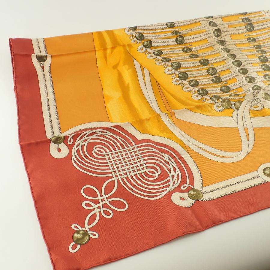 HERMES エルメス BRANDEBOURGS ブランデンブルク飾り カレ90 HERMES エルメス BRANDEBOURGS ブランデンブルク飾り カレ90