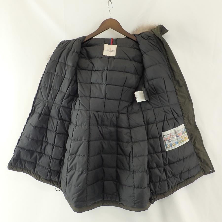 MONCLER（モンクレール） 美品/ AREDHEL ミリタリー ファー付 フーディ