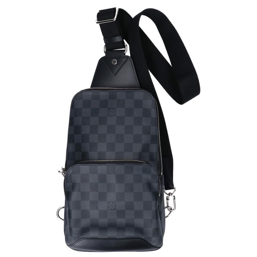 【極美品】ルイヴィトン　アヴェニュースリングバッグ　N41719 グラフィット 美品/ LOUIS VUITTON ルイ・ヴィトン N41719 アヴェニュー・スリング