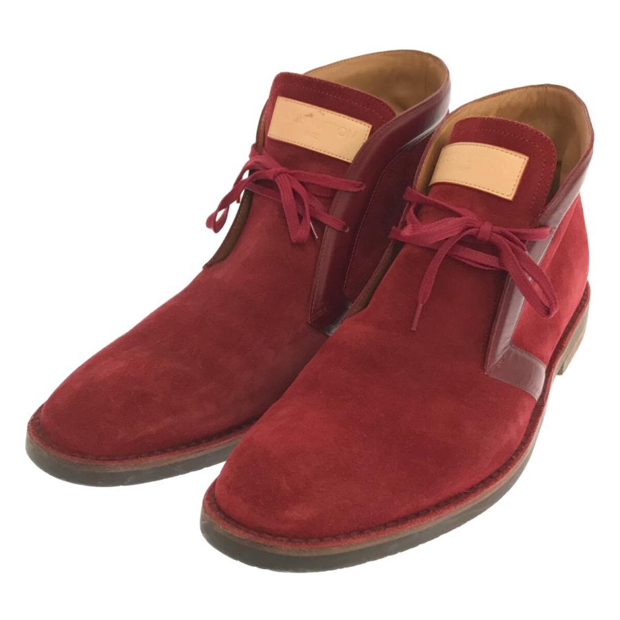 LOUIS VUITTON （ルイ ヴィトン）　スウェードシューズ　7 1/2 LOUIS VUITTON ルイ・ヴィトン スエード/レザー チャッカブーツ