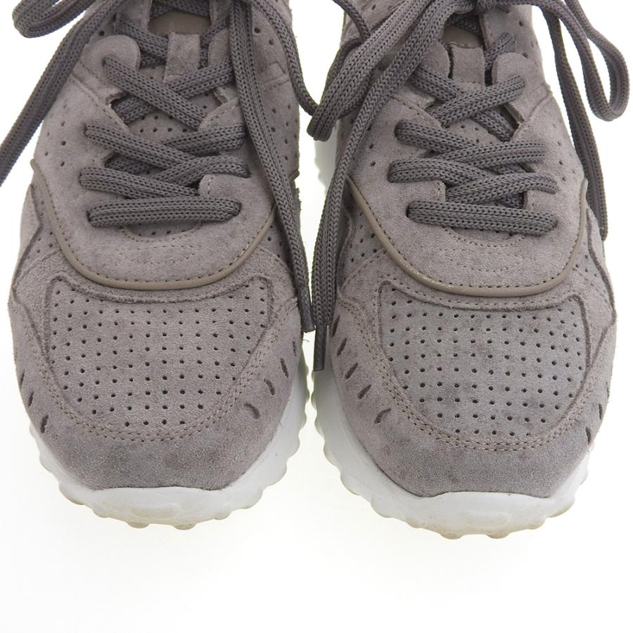 美品 TOD'S トッズ パーフォレーション スエード スニーカー シューズ