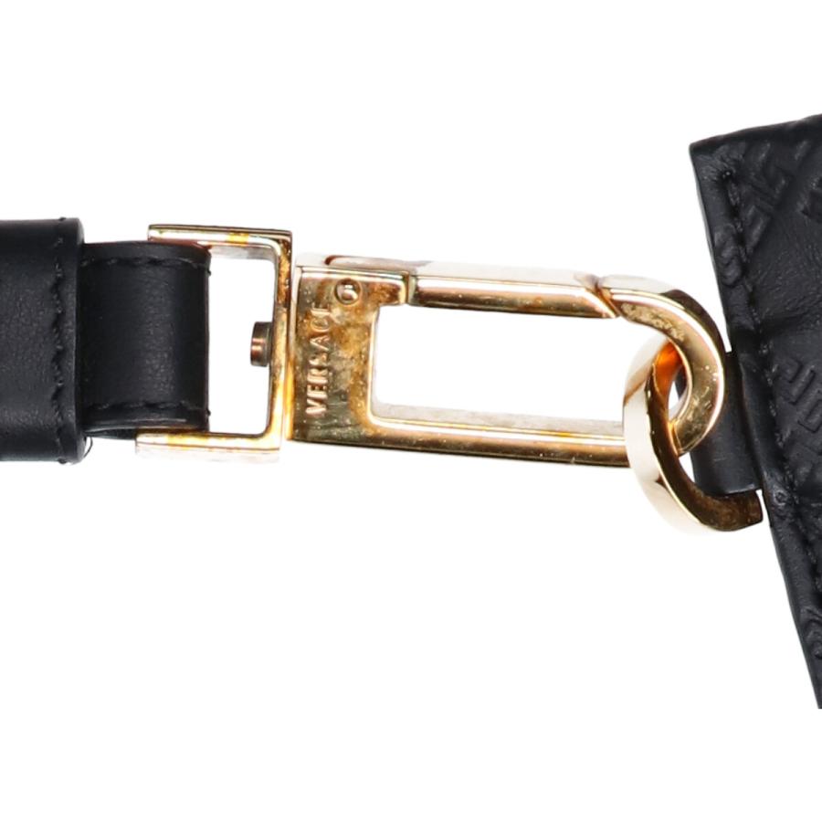 Versace ヴェルサーチ メデューサ エンボスレザー クラッチバッグ