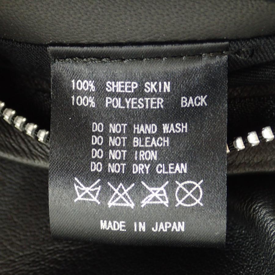 （ほぼ新品）666 シングルライダースジャケット LJM-15TF LJM-15TF レザーブルゾン｜『666』パンクロックファッションの通販