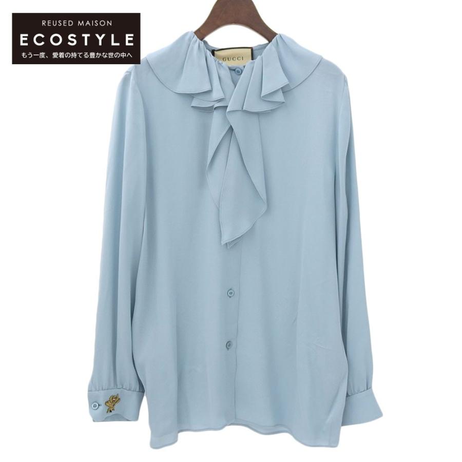 GUCCI 新品未使用シルクブラウス