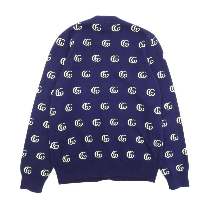 GUCCI 新品同様 グッチ GG ニット ジャカード カーディガン GUCCI 新品同様 グッチ GG ニット ジャカード カーディガン