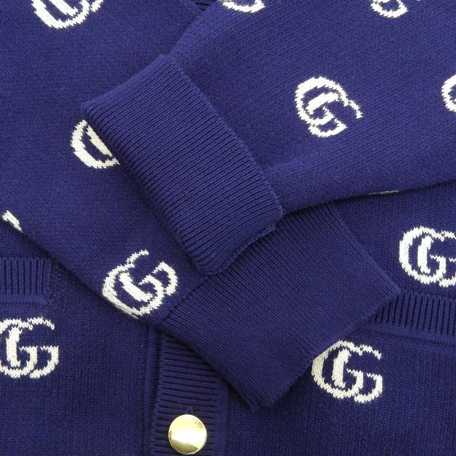 GUCCI 新品同様 グッチ GG ニット ジャカード カーディガン GUCCI 新品同様 グッチ GG ニット ジャカード カーディガン