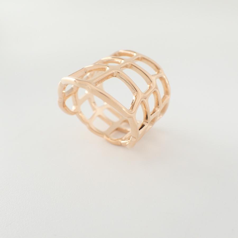 新品磨き HERMES エルメス 750 ニロティカス オンブレ リング・指輪 51