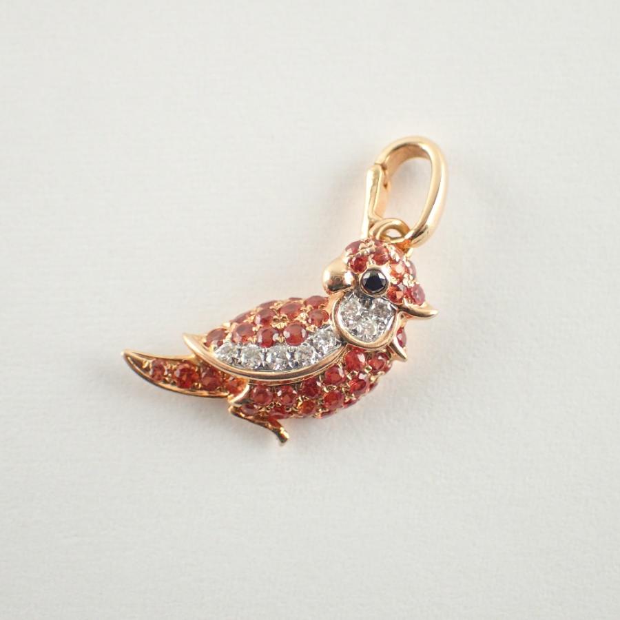 美品 Bijou de M x MIO HARUTAKA K18 D0.06ct BD0.01ct OS0.40ct