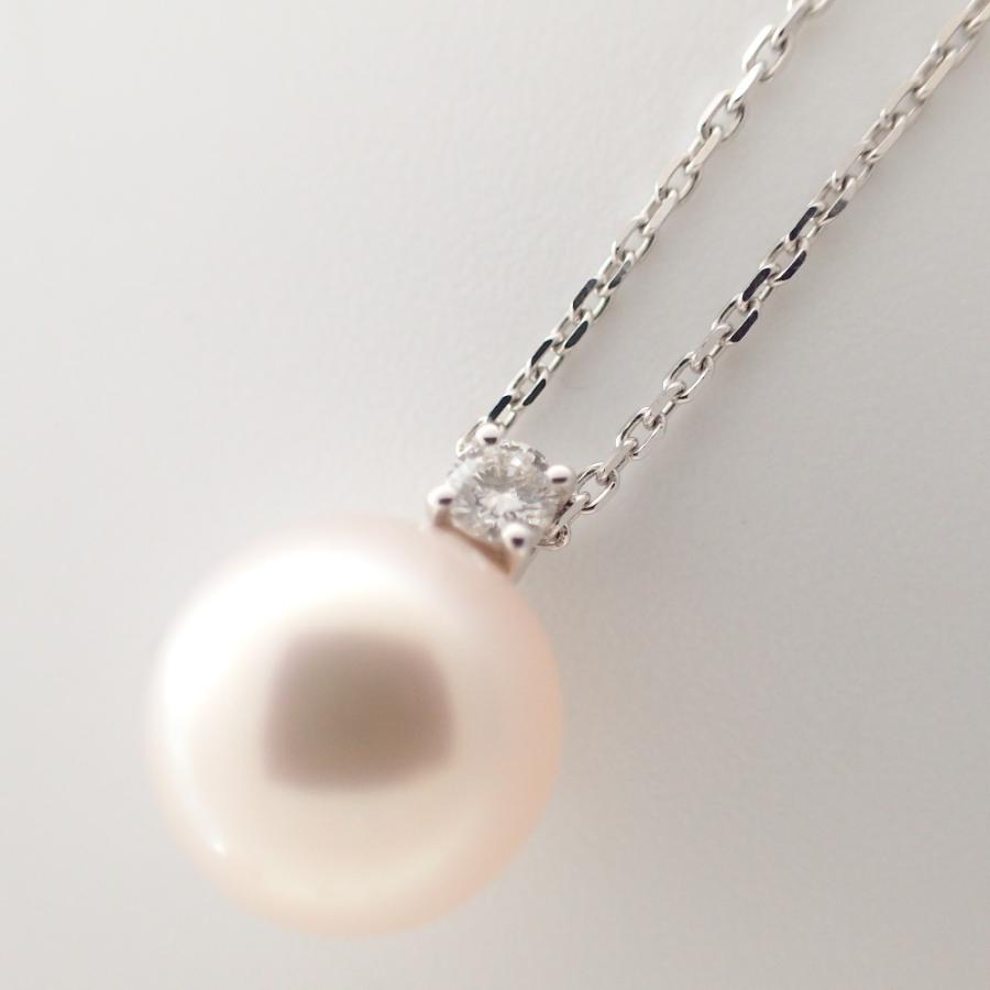 美品 TASAKI タサキ P-16379-18KWG 750 0.05ct ダイヤモンド 美品 TASAKI タサキ P-16379-18KWG 750 0.05ct ダイヤモンド