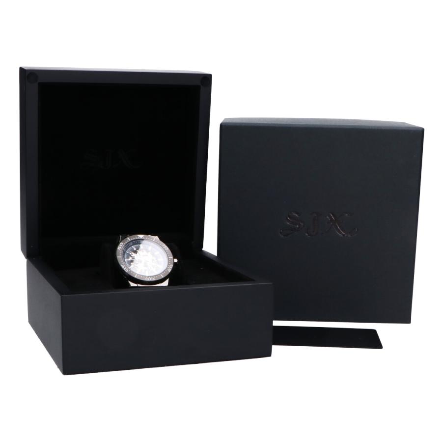 美品 SJX 6SW0089 TIMEPIECE タイムピース スケルトン 自動巻き 美品 SJX 6SW0089 TIMEPIECE タイムピース スケルトン 自動巻き
