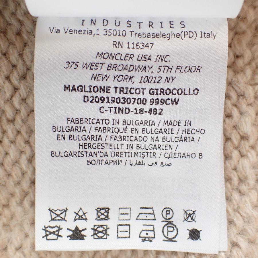 MONCLER（モンクレール） 国内正規 MAGLIONE TRICOT GIROCOLLO