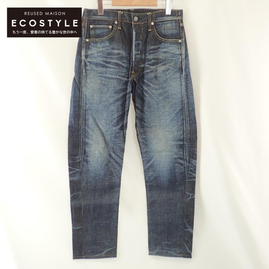 美品/ VISVIM ビズビム Social sculpture Denim 01NW パイソンパッチ