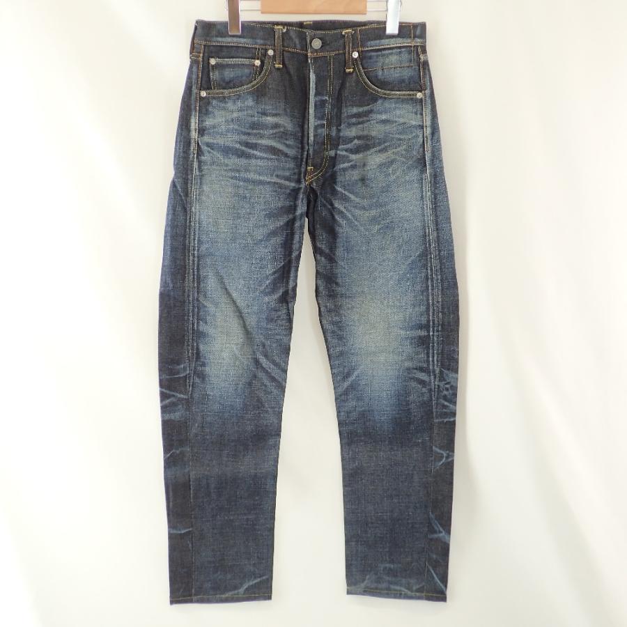 visvim FLUXUS デニムパンツ パイソンパッチ W32 濃紺 VISVIM 